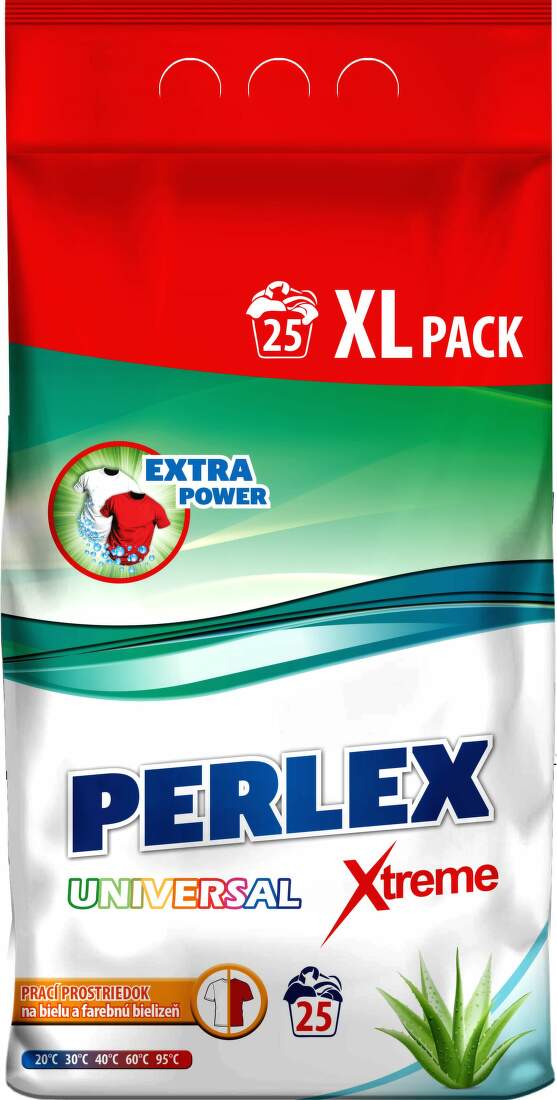 Prací prostriedok Perlex Universal 25PD 2,4kg prací prostriedok