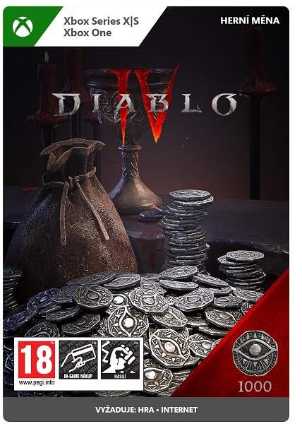 Digitálny produkt Diablo IV 1000 Platinum Xbox One / Xbox Series X | S ESD