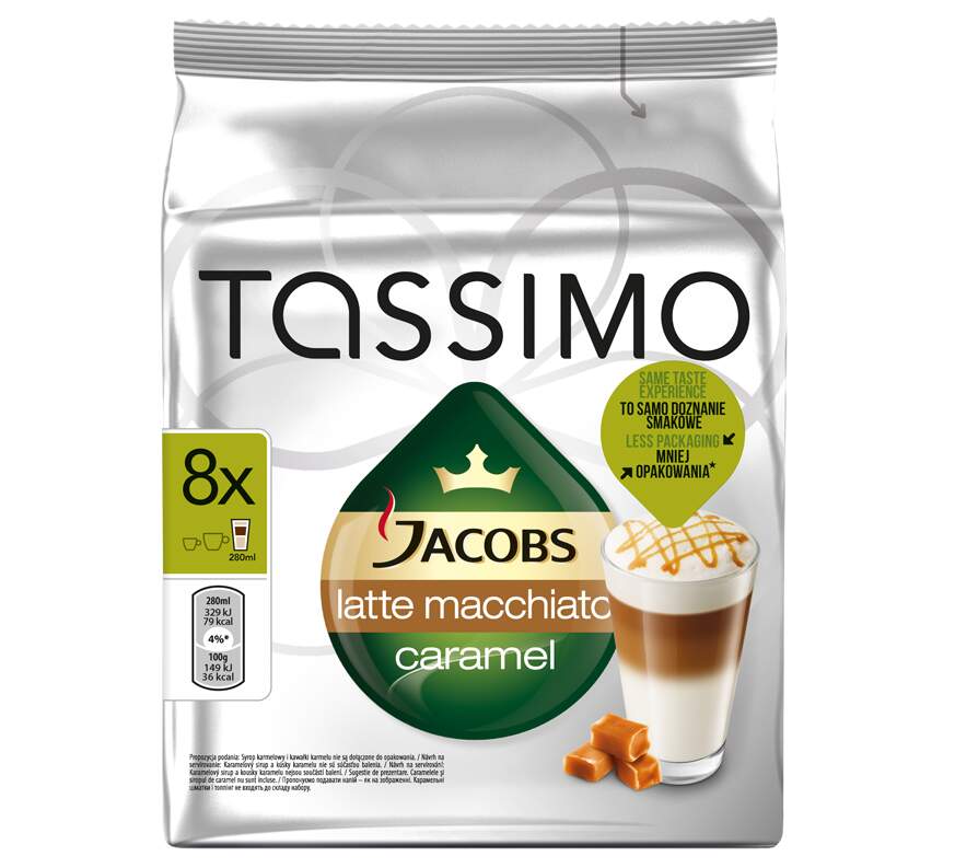 Tassimo Jacobs Latte Macchiato Caramel (8ks) Nay.sk