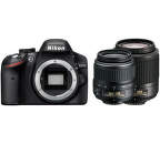 Nikon D3200 + 18-55 AF-S DX II + 55-200 AF-S DX II