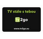 TV2GO registračná karta - darček
