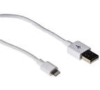 FONTASTIC USB kabel Lightning, 1m, bílý