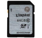 Kingston SDXC 64GB class 10 - paměťová karta
