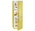 LIEBHERR CUag 3311, žltá kombinovaná chladnička