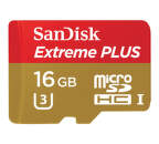 SANDISK 139738 EXTREME PLUS micro SDHC16GB 90 MB/s Class 10 U3
