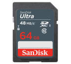 SANDISK 139782 ULTRA SDHC 64GB 48 MB/s Class 10 UHS-I