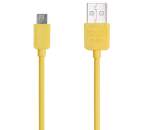 Remax AA-1110 - Micro USB kábel 1m, žltá