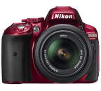 Nikon D5300 (červený + 18-55 AF-S DX VR II