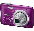 Nikon Coolpix A100 Lineart (fialový)