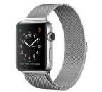 Apple Watch Series 2, 42mm Stainless Steel Case with Silver Milanese Loop2