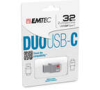 EMTEC DUO USBC T400 32GB, USB kľúč