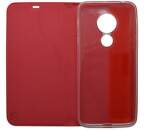 Mobilnet Metacase knižkové puzdro pre Motorola Moto G7 Power, červená