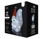 Emos ZY2232 3xAA LED vianočná veverička