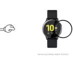 TGP 3D tvrdené sklo pre Samsung Galaxy Watch Active 2, čierna