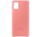 Samsung Silicone Cover pre Samsung Galaxy A71, ružová