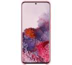 Samsung Silicone Cover pre Samsung Galaxy S20, ružová
