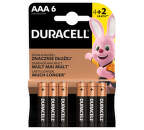 Duracell Basic AAA 6K 2400 6 ks