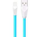 Remax Alien kábel USB/Lightning 1m, bielo-modrá
