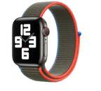 Apple Watch 44 mm Sport Loop športový remienok Olive