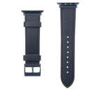 Fixed Leather Strap remienok pre Apple Watch 42/44/45 mm modrý