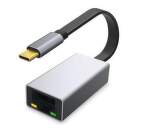 Platinet PMMA9088 adaptér USB-C/RJ-45 sivý