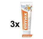ELMEX 3x50ml, Detská zubná pasta