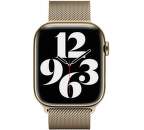 Apple Watch 45 mm remienok milánsky ťah zlatý (3)