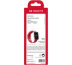 Case & Me silikónový remienok veľkosť M pre Apple Watch 38/40/41 mm červený