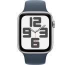 Apple Watch SE 2023 GPS 44 mm strieborný hliník SM (2)