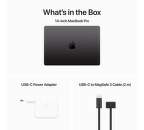 Apple MacBook Pro 14" Liquid Retina XDR M3 Pro 1TB (2023) MRX43SL/A vesmírne čierny