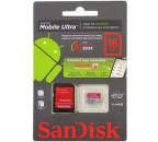 114854 SANDISK MICRO SDHC 16GB ULTRA ANDROID