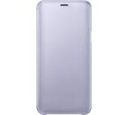 Samsung Wallet Cover puzdro pre Samsung Galaxy J6, fialová