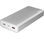 Trust Omni Plkus Metal PowerBank USB-C QC 20 000 mAh, strieborná