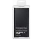 Samsung Leather puzdro pre Samsung Galaxy Note9, čierna
