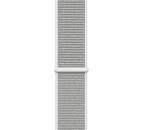 Apple Watch Series 4 40mm vesmírne šedý hliník/mušľovo biely remienok