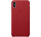 Apple kožené puzdro pre Apple iPhone XS Max, (PRODUCT)RED