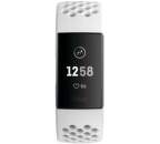 Fitbit Charge 3 Special Edition (NFC) čierne s bielým remienkom