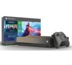 Microsoft Xbox One X 1TB Gold Rush Special Edition + Battlefield V + FIFA 19