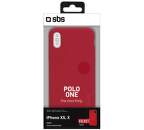 SBS Polo One puzdro pre Apple iPhone X/Xs, červená