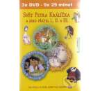 DVD F - Svět Petra králíčka a jeho přátel I. - III. - 3 x slim DVD box