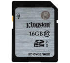 Kingston SDHC 16GB class 10 - paměťová karta