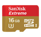 SANDISK 139760 EXTREME micro SDHC 16GB 90 MB/s Class 10 U3
