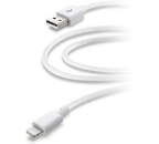 CELLULARLINE USB datový kabel 2m, biely