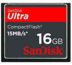 Sandisk Compact Flash Ultra II 16GB - paměťová karta