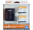 Jupio Set 2x batéria GoPro AHDBT-401 HERO4 1160 mAh + USB nabíjačka