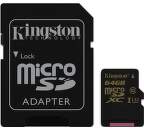 KINGSTON mSDHC 64GB U3