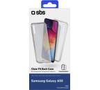 SBS Clear Fit puzdro pre Samsung Galaxy A50, transparentná