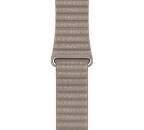 Apple Watch 44 mm kožený remienok Loop Strap M, kamenne sivý