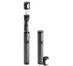 SBS Bluetooth selfie tyč s odpojiteľným bleskom, čierna