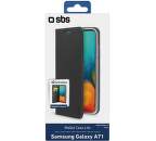 SBS knižkové puzdro pre Samsung Galaxy A71, čierna
